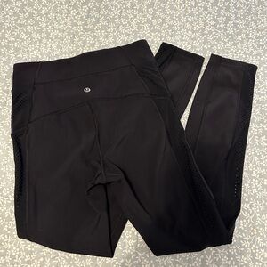 Lululemon Black Leggings Size 4 NWOT